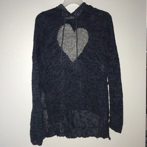 navy blue Abercrombie and Fitch sweater